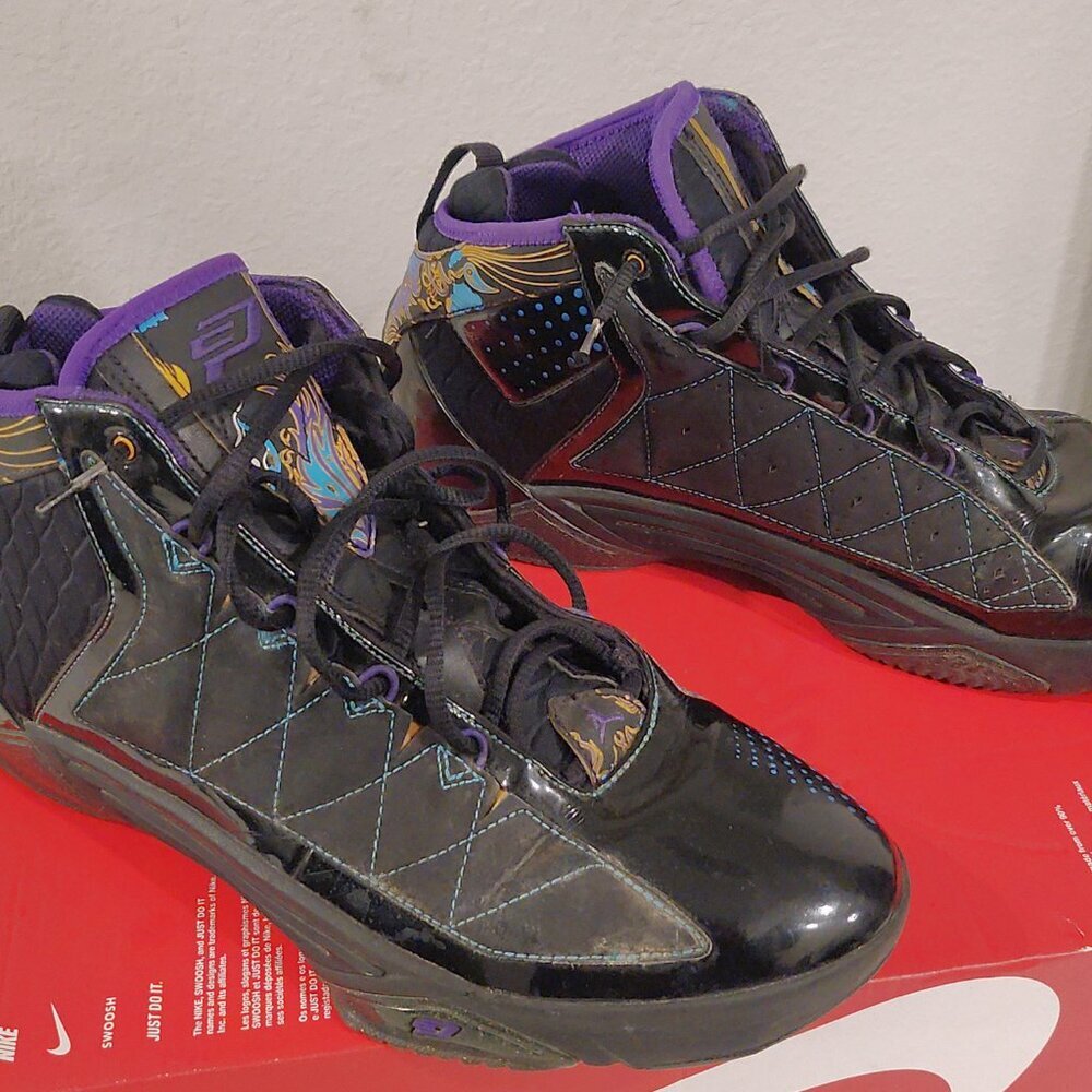 Size 13 - Jordan CP3.II New Orleans Hornets Quickstrike Beautiful Shoe - Picture 5 of 11